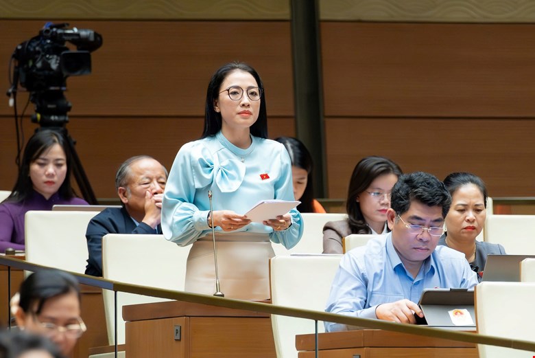 Dai bieu Quoc hoi Tran Khanh Thu. Anh: Quochoi.vn