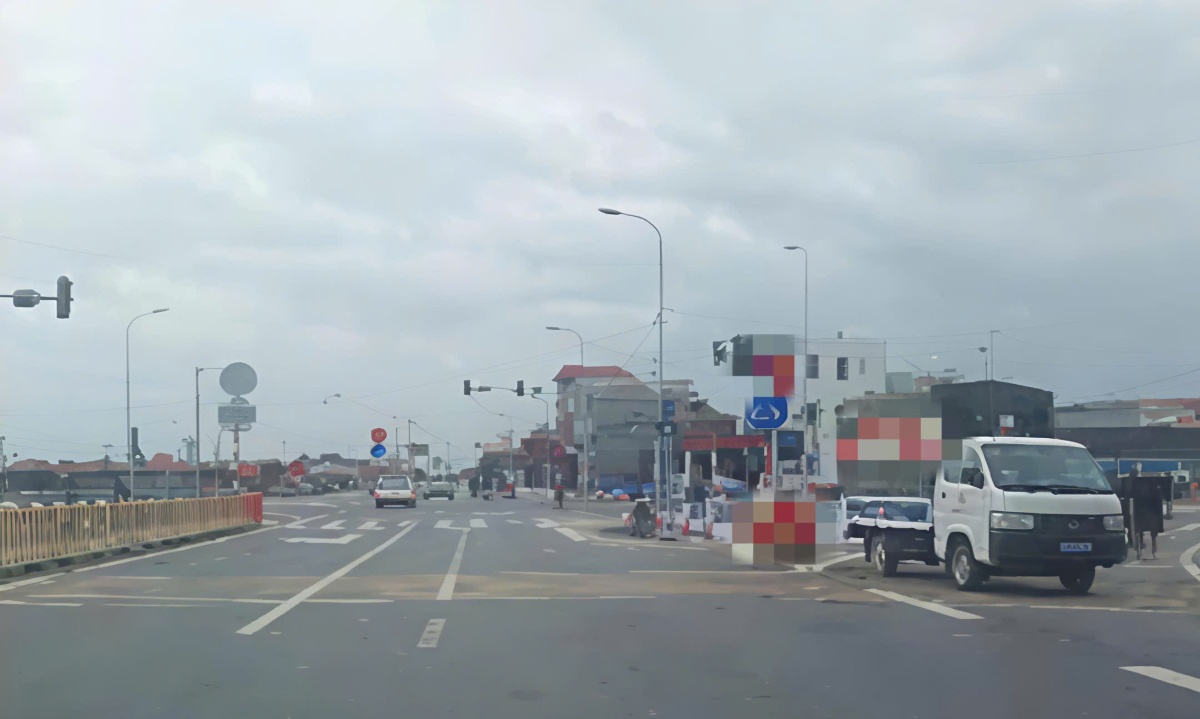 事故現場。写真: ハイフォン市交通安全局