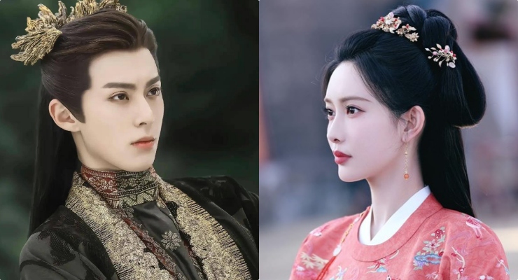 Meng Ziyi and Wang Hedi. Photo: VieON.