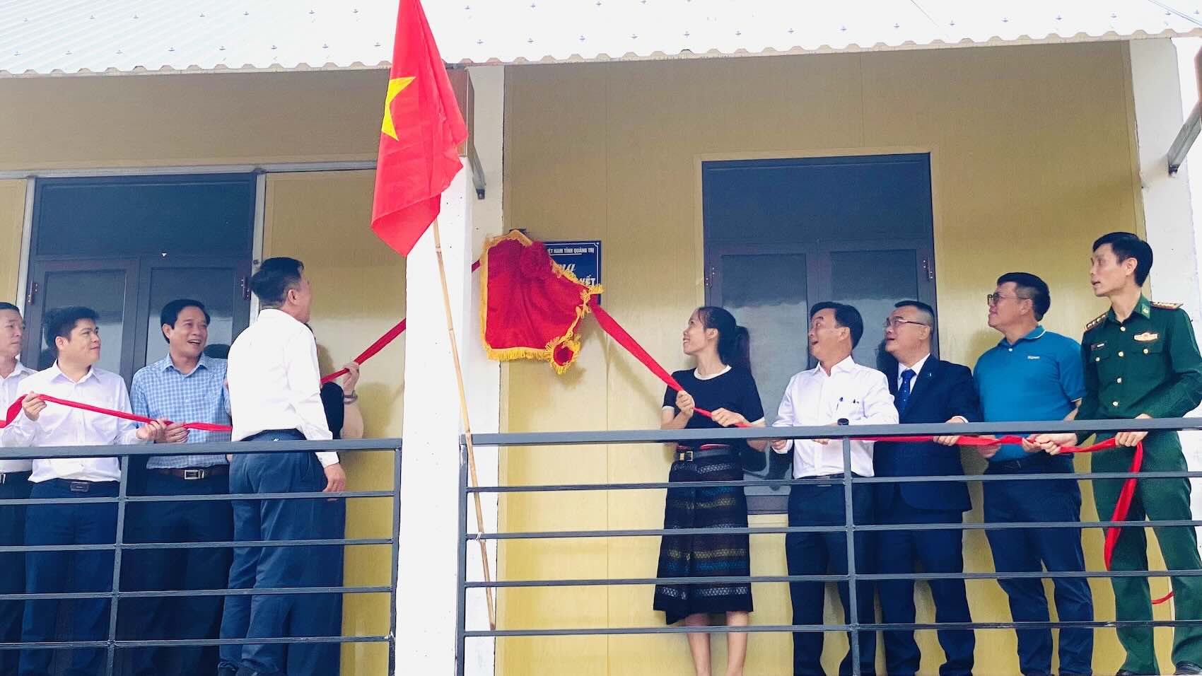 Inauguration of the "Grand Unity" house for the Bru - Van Kieu ethnic group. Photo: Hai Ly