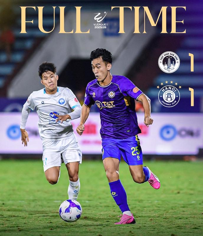 Ket qua chung cuoc. Anh: HNFC