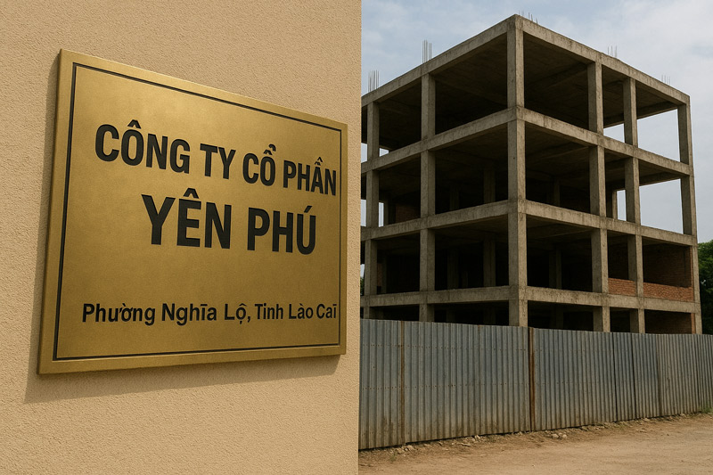 Yen Phu 주식회사는 라오까이성 기능 부대로부터 1억 VND 이상의 벌금을 부과받았습니다. 그래픽 이미지: Dinh Dai