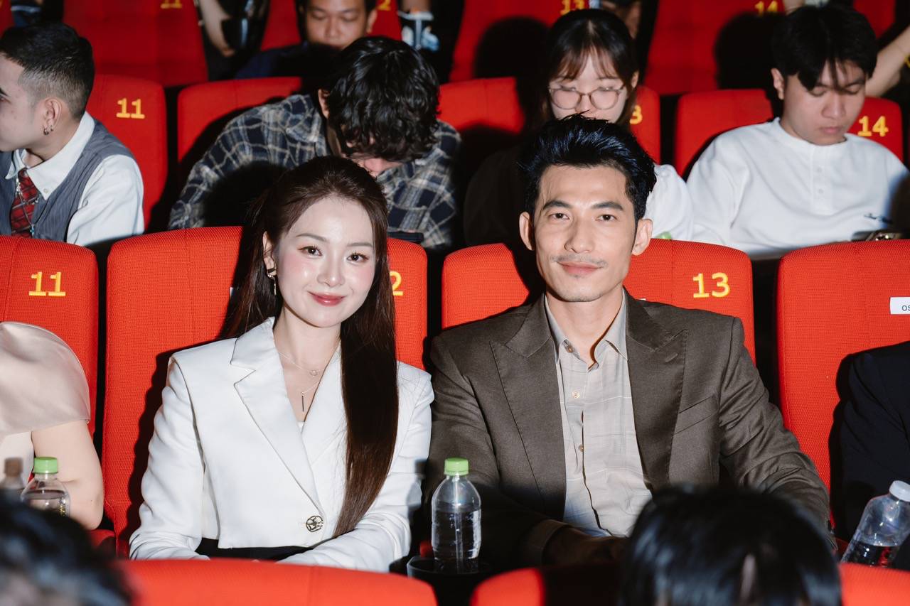 Lien Binh Phat y su coprotagonista. Foto: Equipo de filmacion