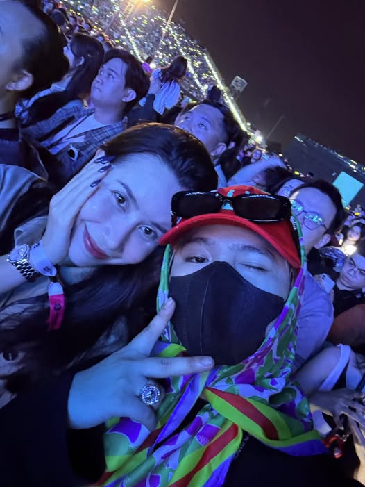 Luu Huong Giang gap lai RHYDER tai concert G-Dragon o Hung Yen. Anh: Nhan vat cung cap