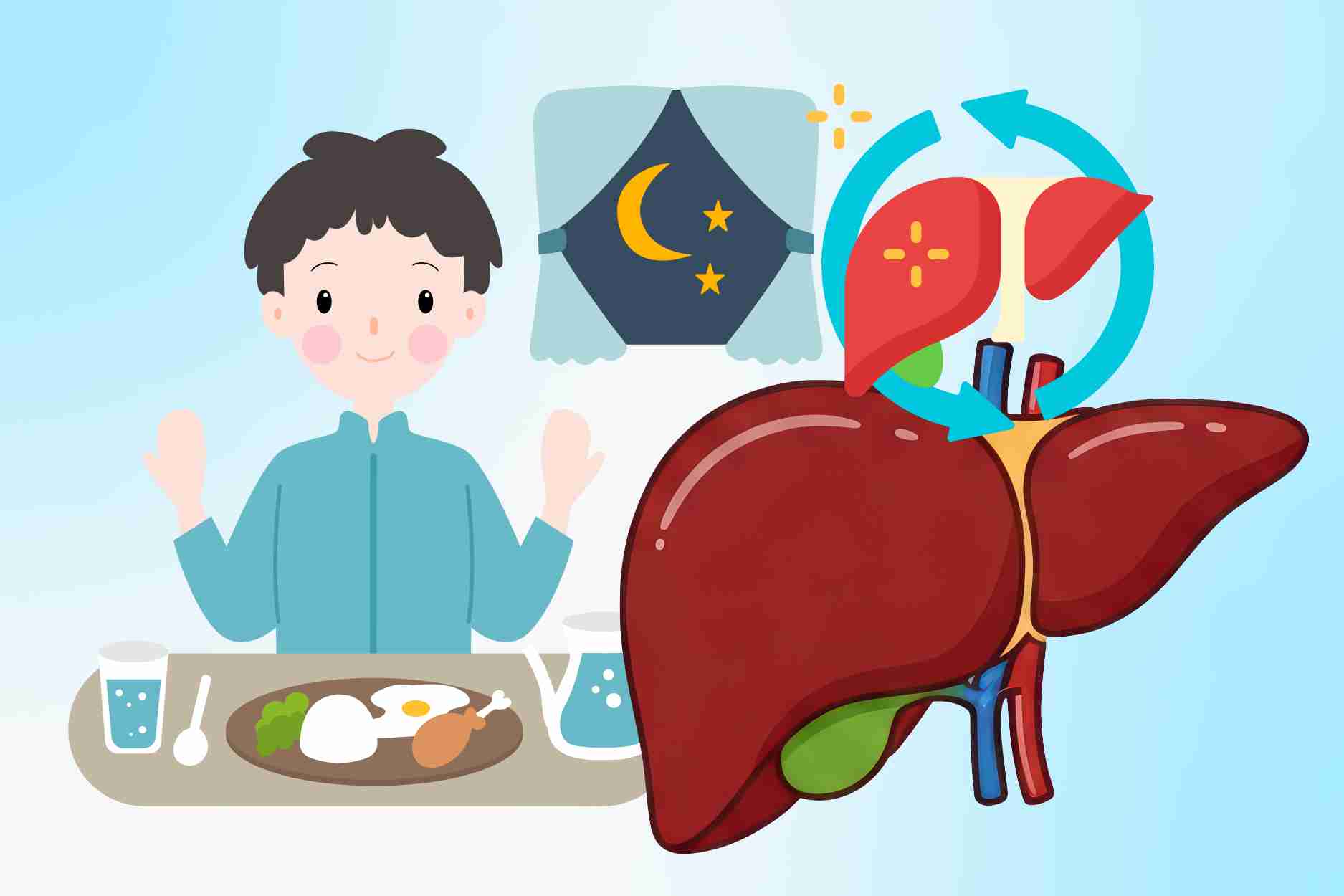 Tips for dinner menus to help detoxify the liver effectively in the cold season