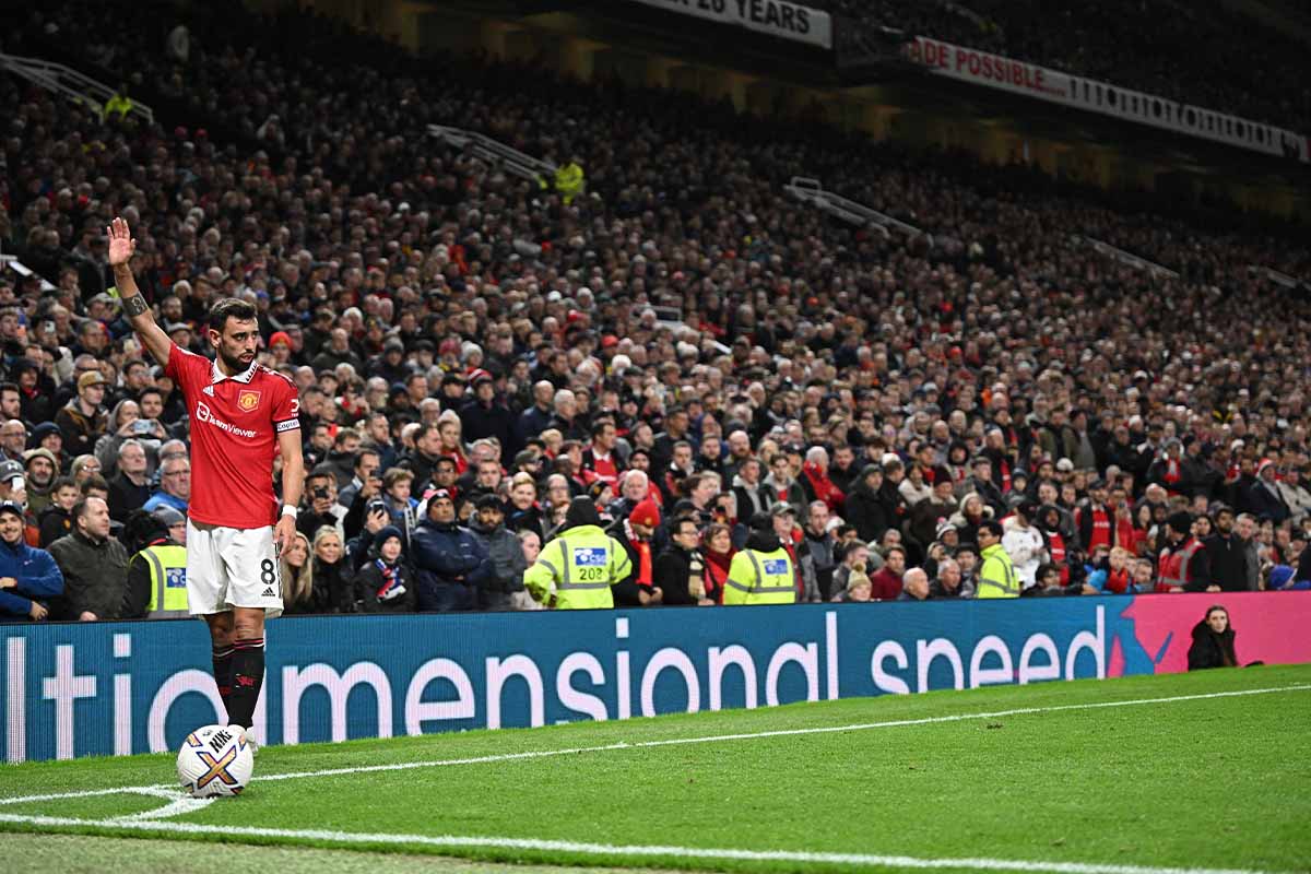 Tu vai nam tro lai day, Bruno Fernandes da la nguoi chuyen da phat goc cho Man United. Anh: AFP