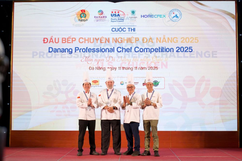 32 dau bep tranh tai tai cuoc thi dau bep chuyen nghiep Da Nang 2025. Anh: Nguyen Thi