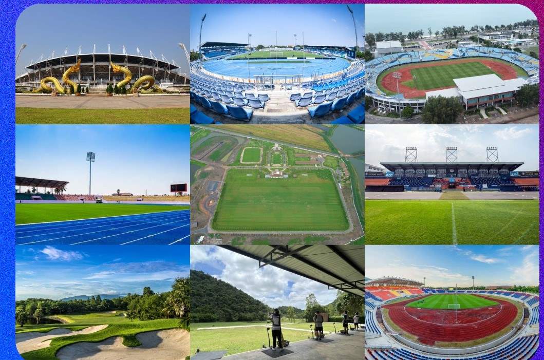 태국은 SEA 게임 33을 위한 마지막 준비 단계를 서두르고 있습니다. 사진: SEA 게임