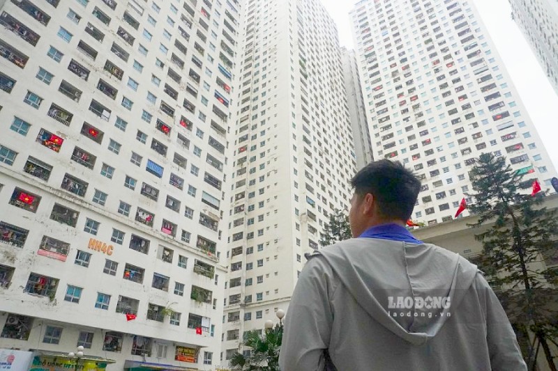 需要と供給の不一致により、住宅価格、特に大都市のアパート価格が急騰している。写真：ヌー・ハ