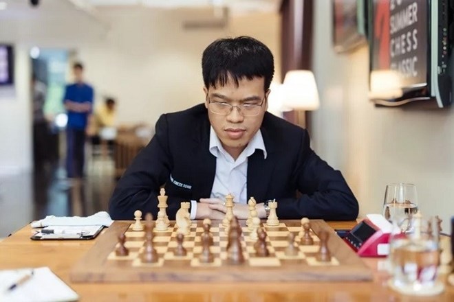 Grandmaster Le Quang Liem will compete in round 4 on the evening of November 11. Photo: World Chess