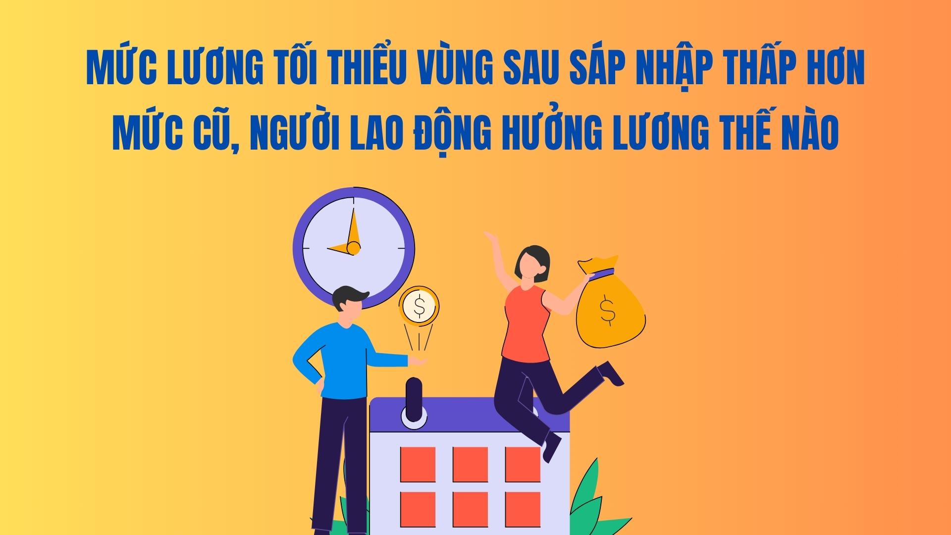 합병 후 지역별 최저 임금은 노동자들이 임금을 받는 방식에 따라 이전 수준보다 낮아졌습니다