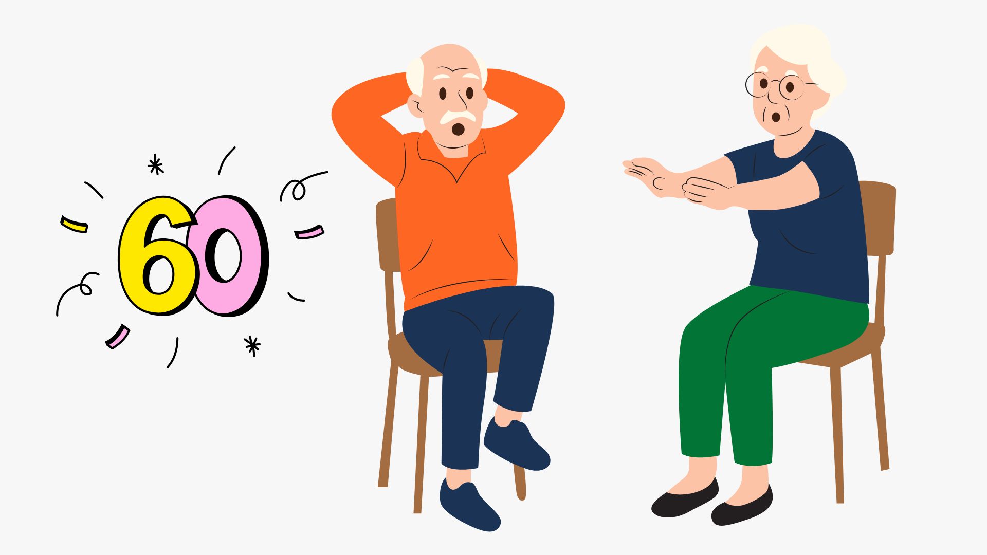 Exercise helps increase strength in people over 60 years old. Graphics: Thanh Thanh