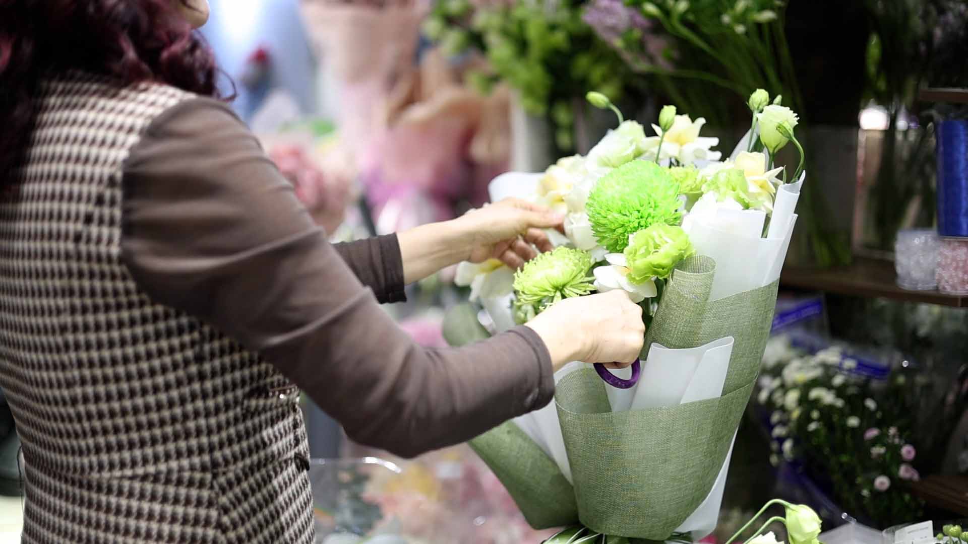 11월 20일경 꽃 시장 침체 예년보다 낮은 구매력