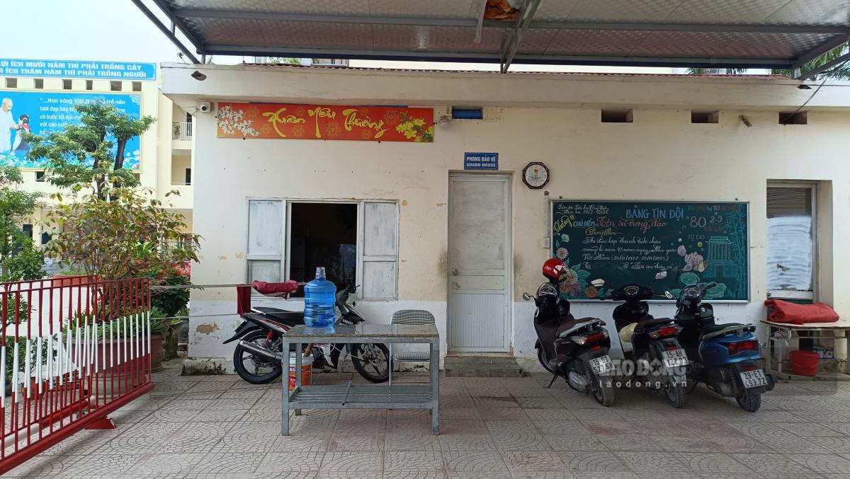 Phong bao ve - noi xay ra su viec. Ảnh: Mai Dung