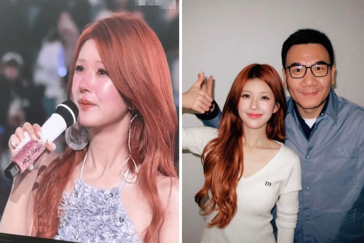 Trieu Lo Tu xuc dong khi chia se ve viec concert duoc to chuc nho su giup do cua Ly Vy. Anh: cat tu video