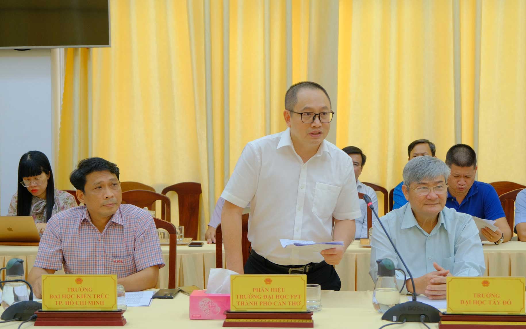 TS. Nguyen Xuan Phong – Pho Hieu truong Truong Dai hoc FPT phan hieu  Can Tho. Anh: My Ly