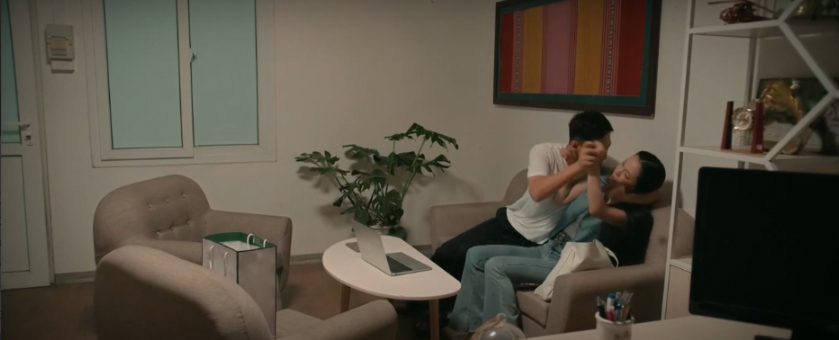 Canh quay khien Ngoc Tram vua so hai vua thuong xot cho nhan vat Nga. Anh: VFC