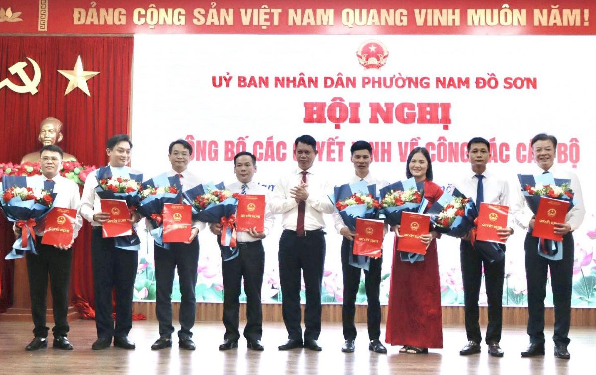 The development of Nam Do Son is based on the regulations on the work of the mountain goat. Photo: Southern education sector, Hai Phong