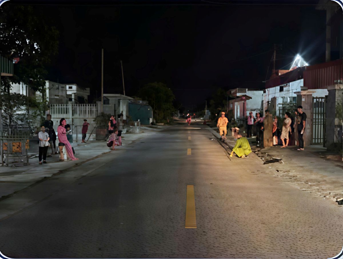 The accident occurred in Vinh Lai commune. Photo: Hai Phong City Traffic Safety Committee