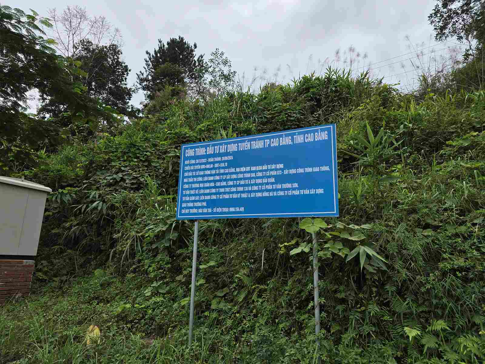 Thong tin du an. Anh: Tan Van