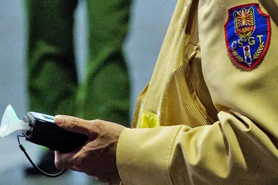 Only 1 person violated alcohol concentration after 1 hour of checking, signaling good traffic awareness