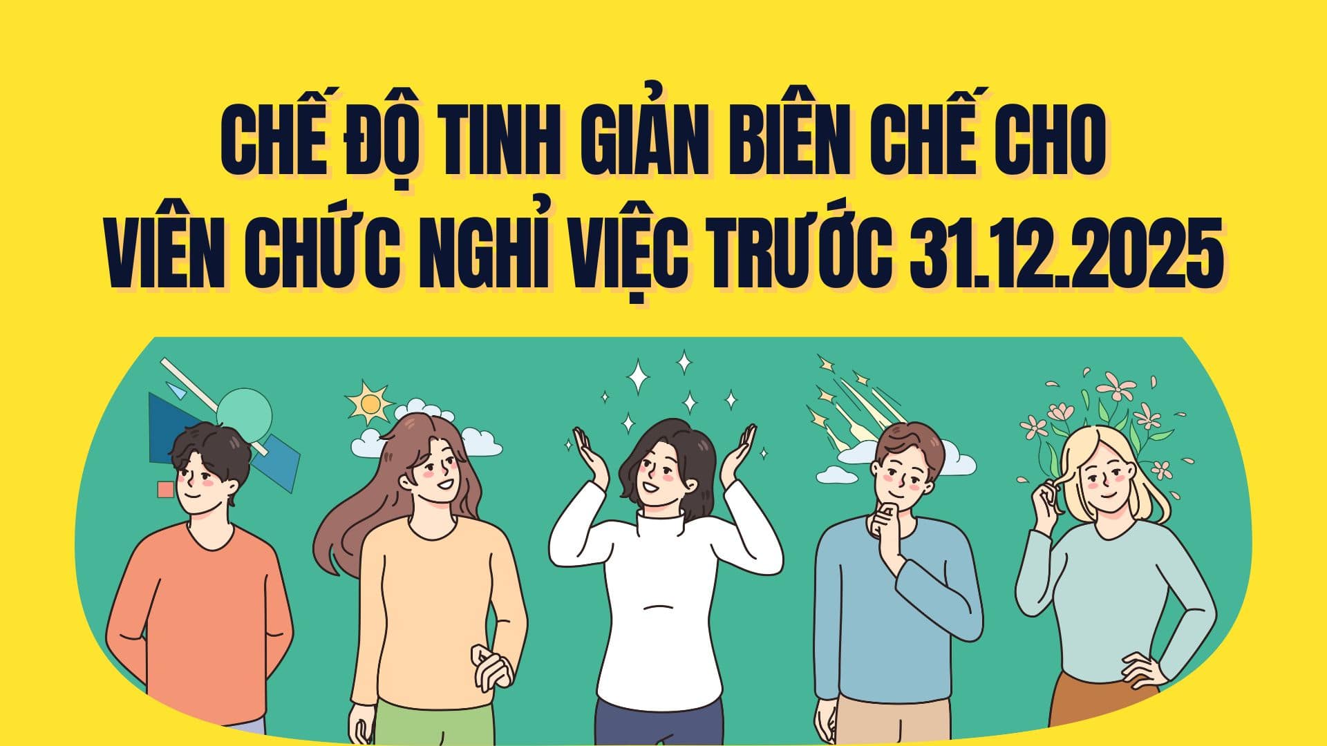 Civil servants and public employees who quit before December 31, 2025 will still enjoy the staff reduction regime. Graphics: Tra My