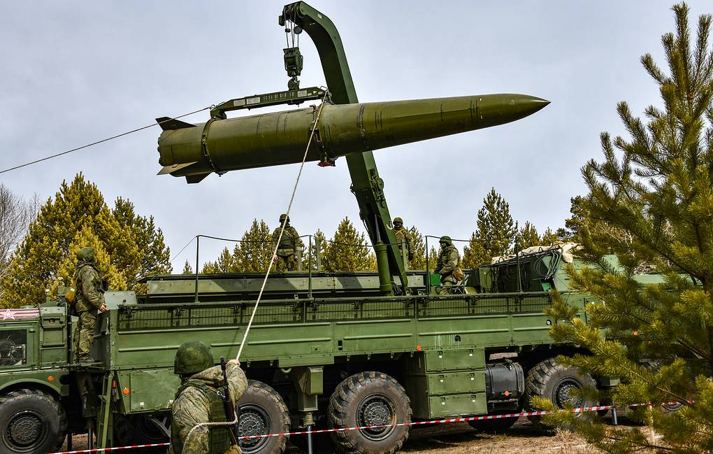 Russian nuclear weapons during a 2024 drill. Photo: TASS