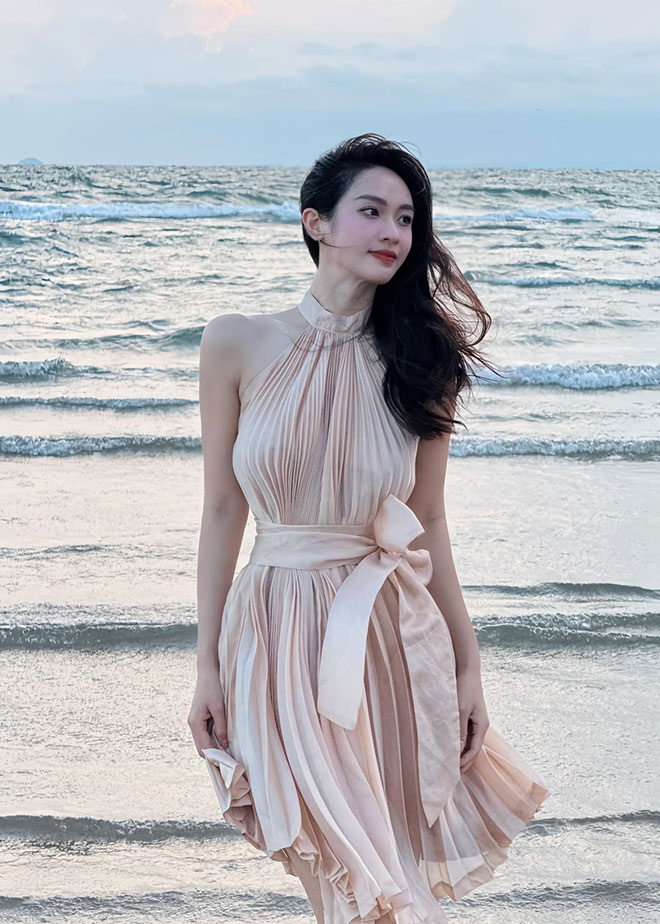 Nhan sac doi thuong cua Vu Thuy Quynh. Anh cat tu video