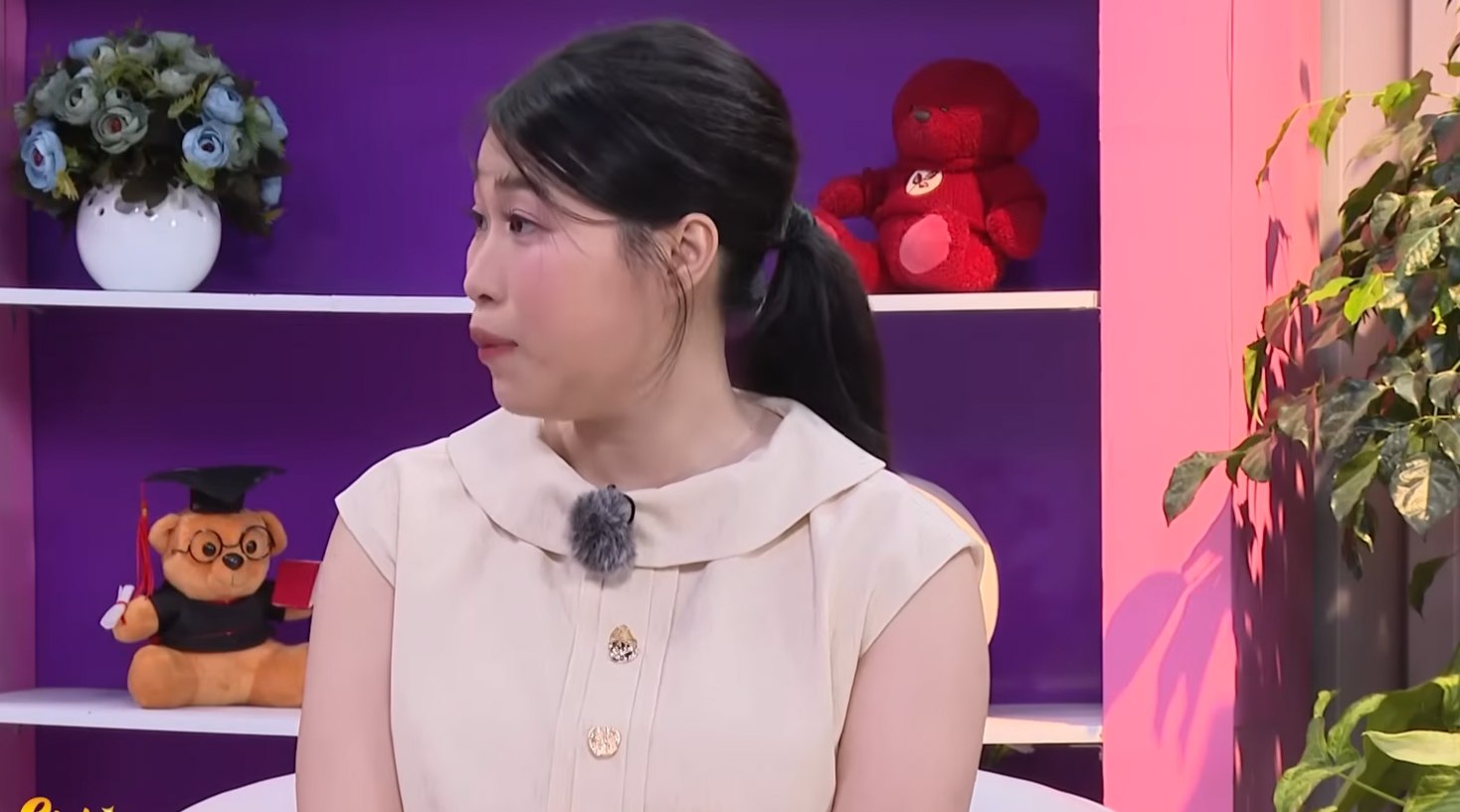 Lan Anh's milk diaper mother. Photo: MCV Unit.