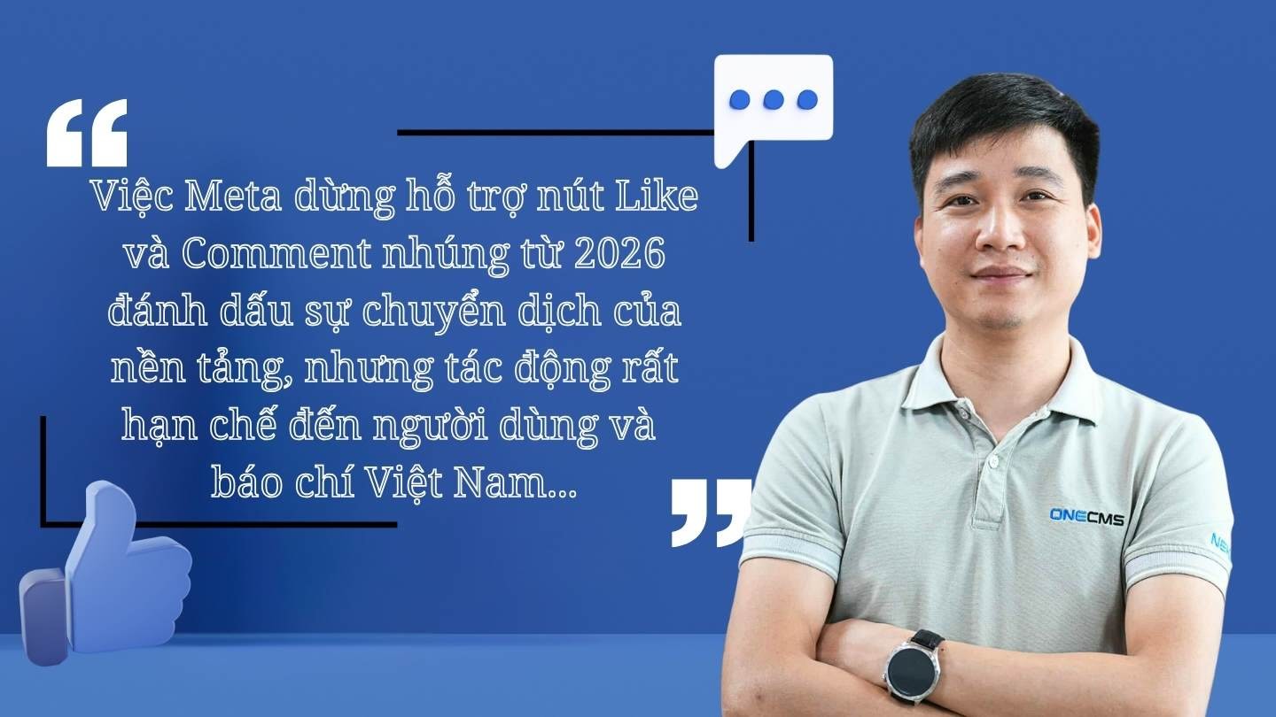 Anh Bui Cong Duyen - Giam doc San pham Toa soan hoi tu ONECMS nhan dinh: