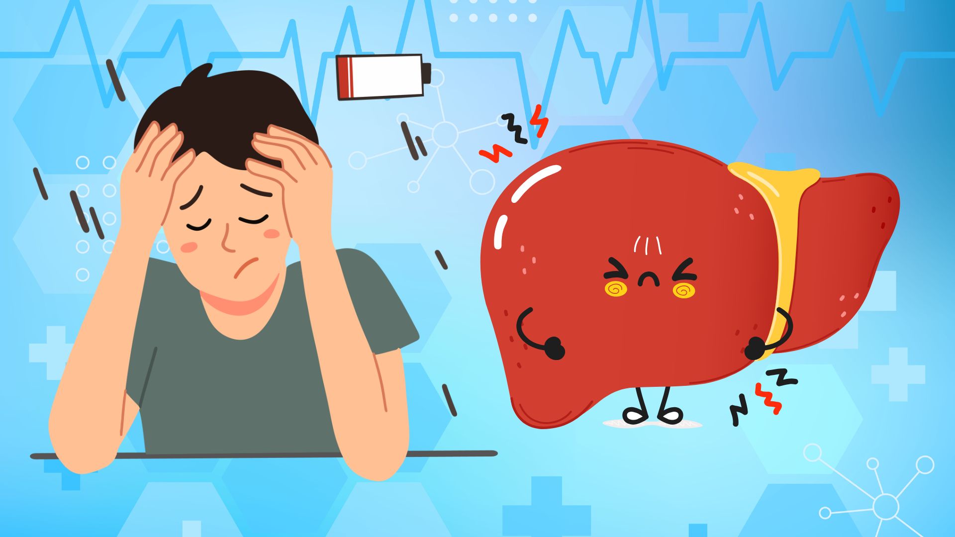 Seemingly harmless habits are "drowning" liver leaves every day.