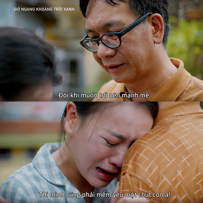 Phan canh tam su cua bo con My Anh lay di nuoc mat cua khan gia. Anh: VFC