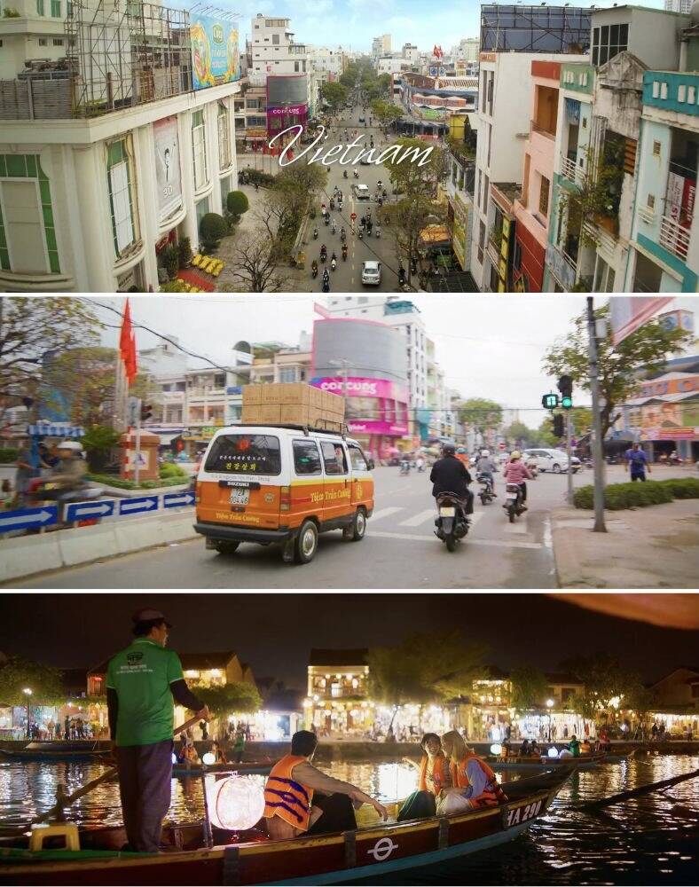 Cac nhan vat chinh den Viet Nam sinh song sau nhung bien co. Anh: Netflix