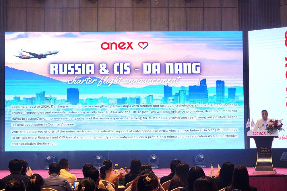 Toa dam “Hop tac va Phat trien thi truong Charter Nga den Da Nang - He 2026 duoc to chuc ngay 12.11. Anh: Nguyen Thi 