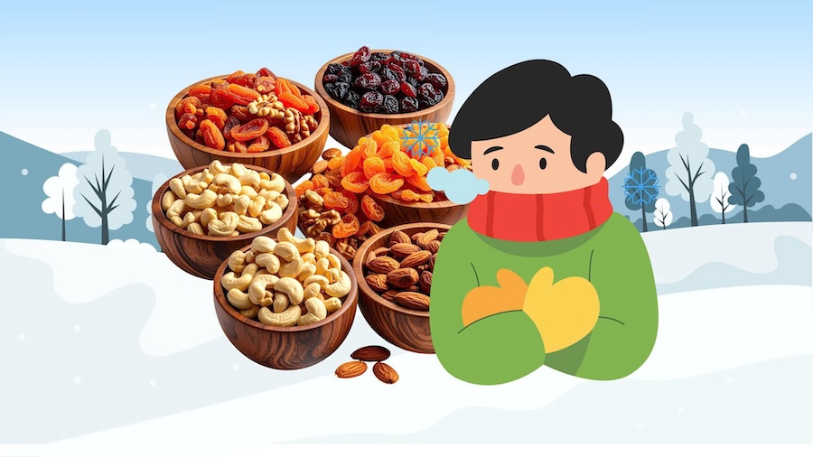 5 types of dried fruit you should eat in winter.