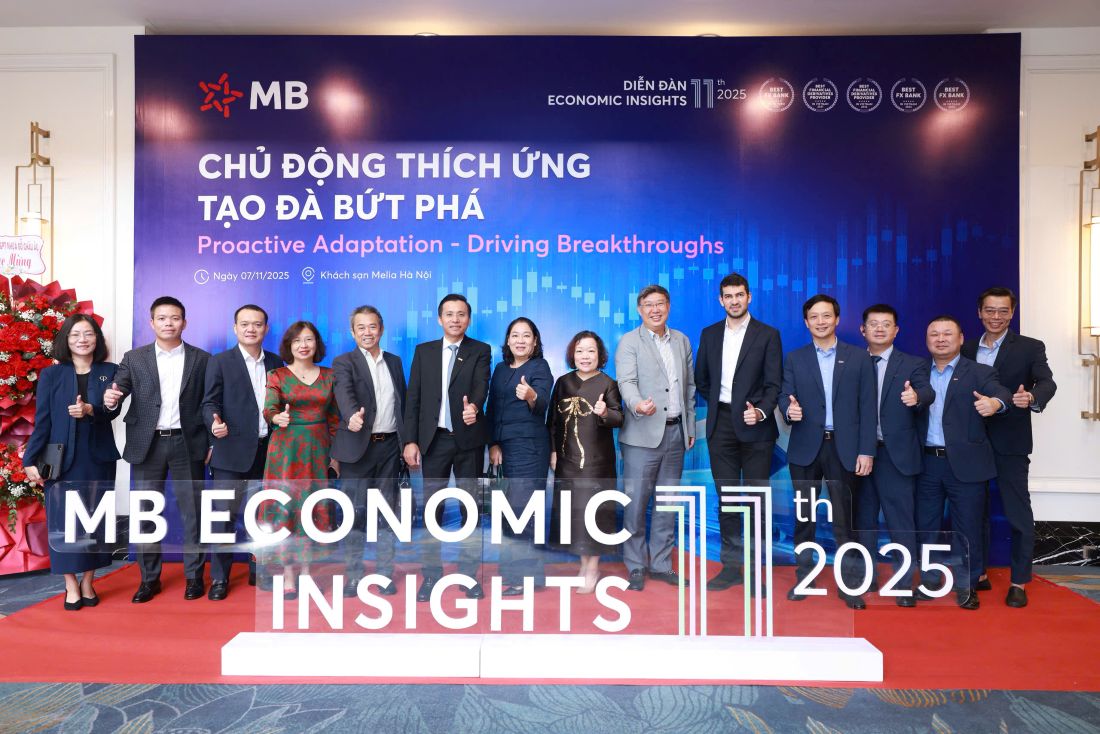 Dien dan thuong nien MB Economic Insights buoc sang nam thu 11. Anh: MB  