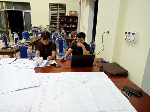 Ha Noi tang toc chien dich lam sach du lieu dat dai. Anh: Minh Hanh