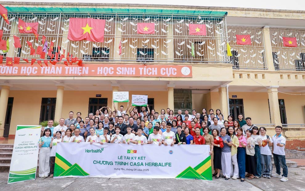 Le tai ky ket chuong trinh Casa Herbalife tai Hung Yen.