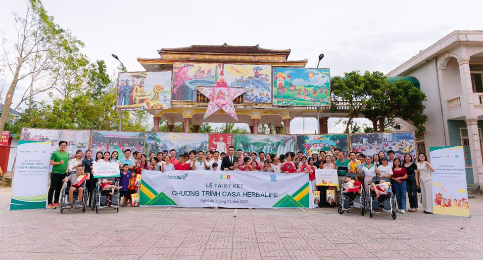 Le tai ky ket chuong trinh Casa Herbalife tai Nghe An.