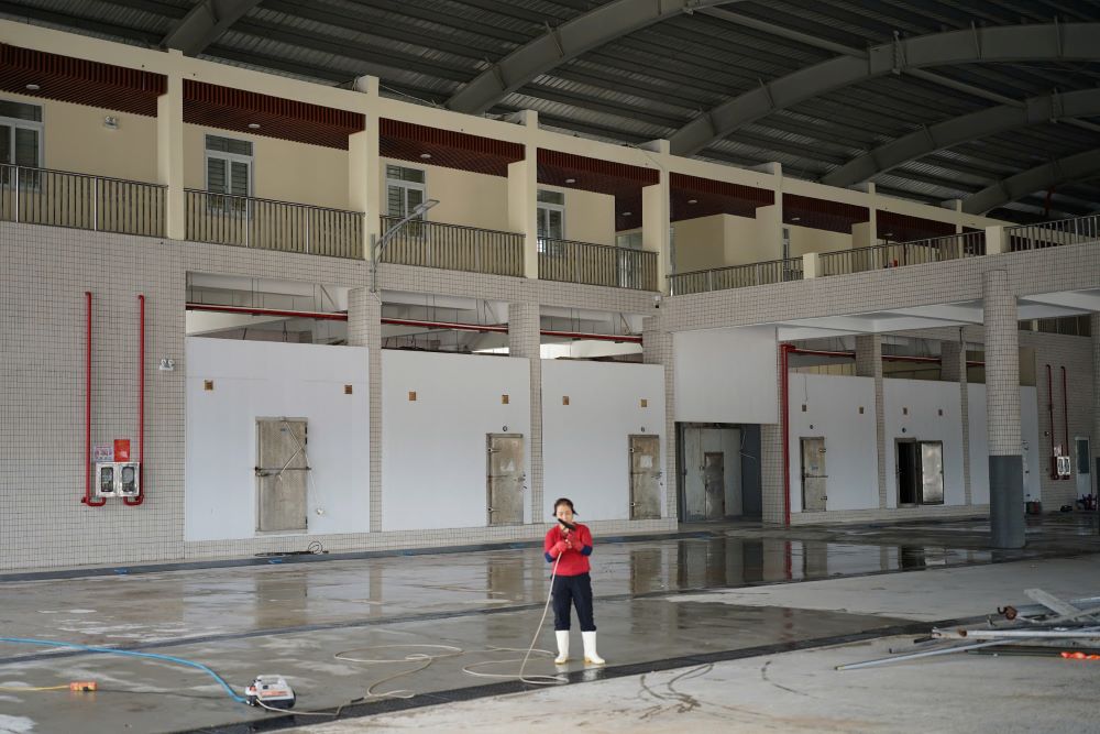 He thong phong chay chua chay, canh quan moi truong duoc kiem tra ky luong truoc ngay khanh thanh. Anh: Xuan Son