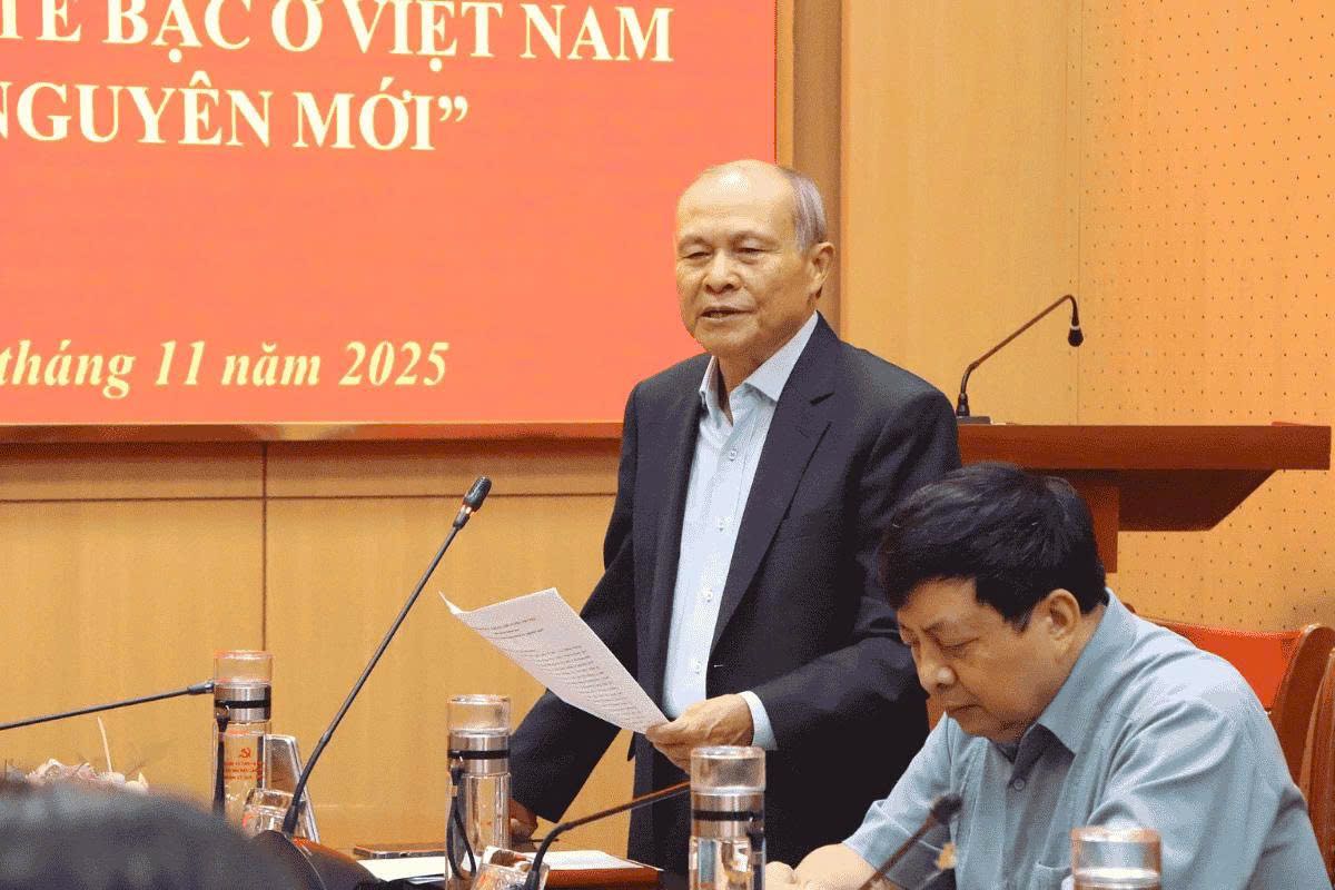 Pho Chanh Van phong Trung uong Hoi Nguoi cao tuoi Tran Viet Luu. Anh: Luong Hanh