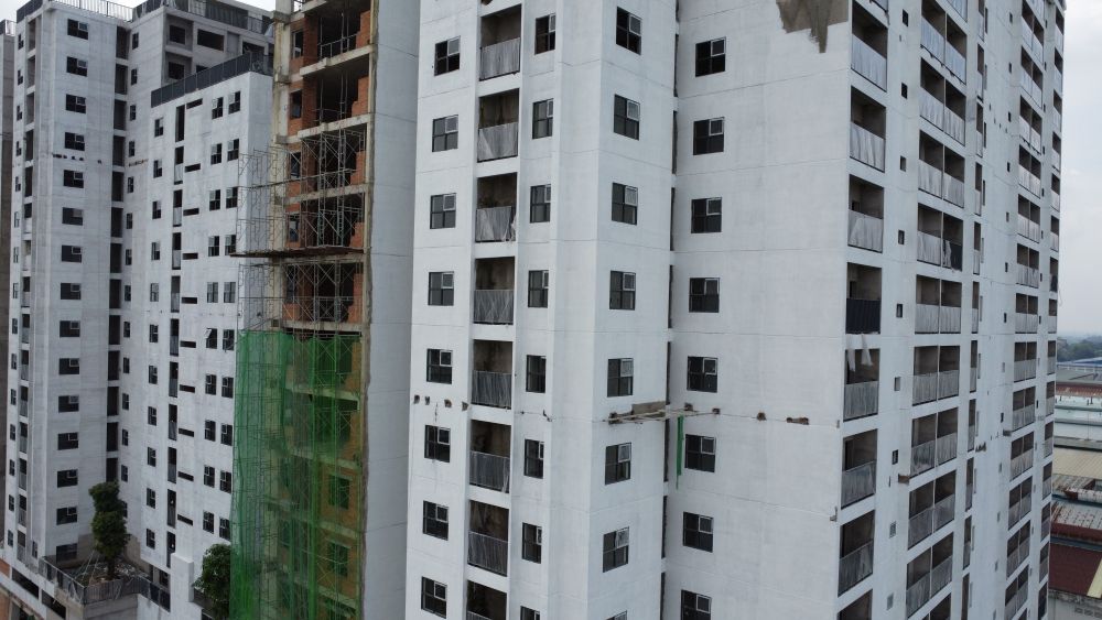 Proyecto de vivienda social en el norte de Ciudad Ho Chi Minh. Foto: Dinh Trong