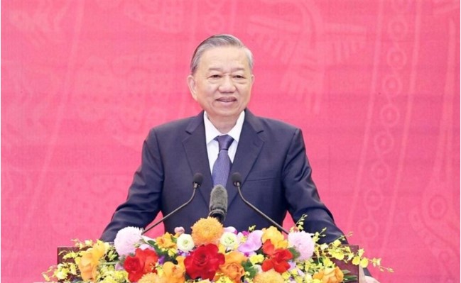General Secretary of the Central Committee of the Communist Party of Vietnam To Lam. Photo: VNA