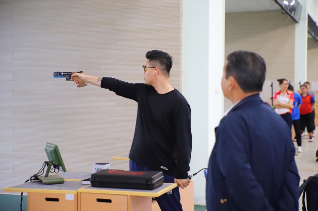 Tuyen ban sung Viet Nam duoc dau tu trang thiet bi tap luyen. Anh: Viet Hung