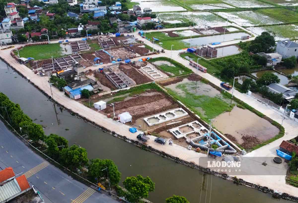 Khu tai dinh cu cho nguoi dan co dat o bi thu hoi de phuc vu du an tai xa Co Le. Anh: Ha Vi