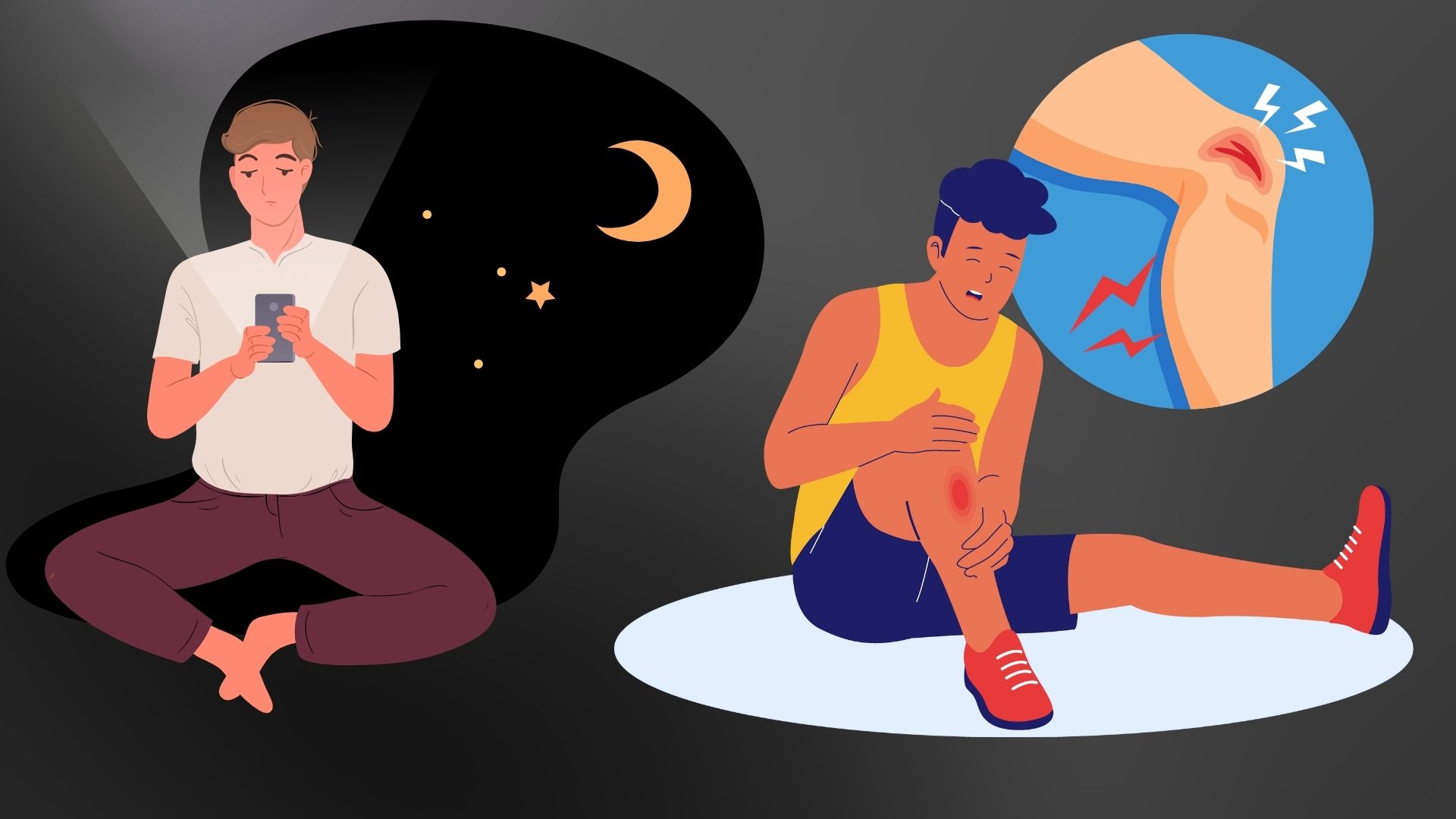 Thieu ngu khien nguoi chay bo co nguy co chan thuong cao gap doi. Do hoa: Minh Vu