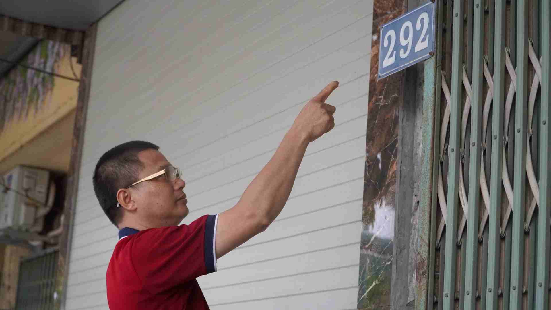 Gia dinh ong Nguyen Cao Tien dang su dung on dinh, khong tranh chap manh dat tren thuc te. Anh: Phong vien