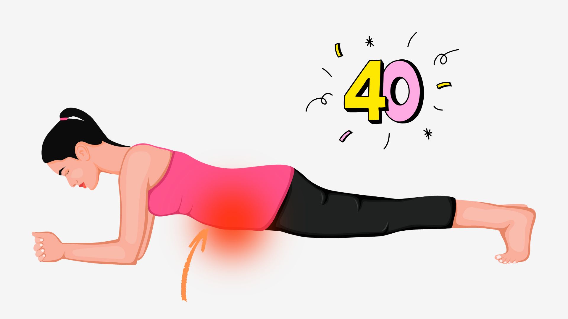 Plank exercises bring many health benefits. Graphics: Thanh Thanh