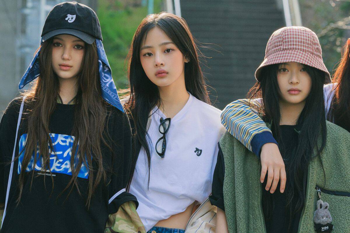 3 NewJeans members - Danielle, Minji, Hanni. Photo: album Supernatural