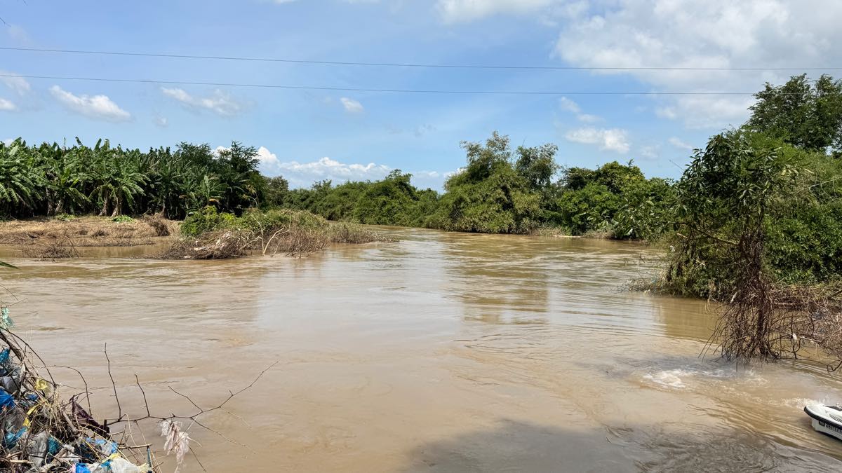 Khu vuc song Cai nghi nam thanh nien mat tich. Anh: Duy Tuan 